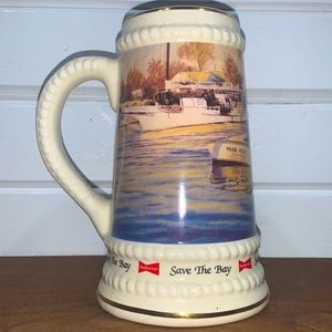 Budweiser Chesapeake bay beer stein